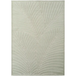 Dywan uniwersalny Nova 3D Motyw Roślinny oliwkowy 80 cm x 150 cm