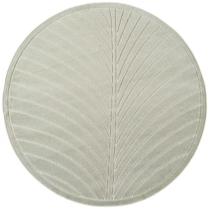 Dywan uniwersalny Nova 3D Liść oliwkowy koło 160 cm x 160 cm