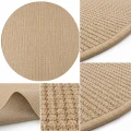 Nowoczesny-Dywan-MIRA-1450-Beige-Beżowy-Koło-Okrągły-Wewnętrzno-Zewnętrzny-Premium-3mm-szczególy-zbliżenie.jpg