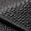Nowoczesny-Dywan-MIRA-Koło-Okragły-1450-Black-Czarny-Wewnętrzno-Zewnętrzny-Premium-runo-włos-3mm-zbliżenie.jpg
