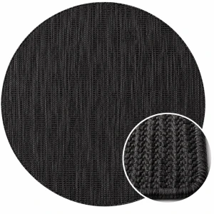 Dywan uniwersalny MIRA Czarny koło 80 cm x 80 cm