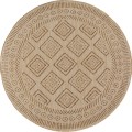 Nowoczesny-Dywan-MIRA-1452-Romby-Beige-Beżowo-Brązowy-Koło-Okrągły-Wewnętrzno-Zewnętrzny-rzut.jpg
