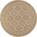 Nowoczesny-Dywan-MIRA-1452-Romby-Beige-Beżowo-Brązowy-Koło-Okrągły-Wewnętrzno-Zewnętrzny-rzut.jpg