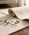 Dywan-Zaran-kośĆ-słoniowa-100%-bawełna-pure-cotton-ręcznie-tkany-zbliżenie-szerokość.jpg