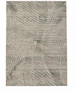 Dywan nowoczesny Fancy Strukturalny Beżowo-Szary 120 cm x 170 cm 100% poliester