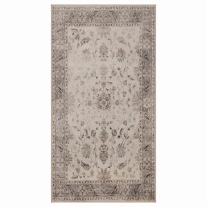 Dywan vintage INKA Arabeska z Efektem Postarzenia Beżowy 80 cm x 150 cm