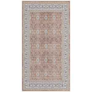 Dywan vintage INKA Ornament z Efektem Postarzenia Terakota 80 cm x 150 cm
