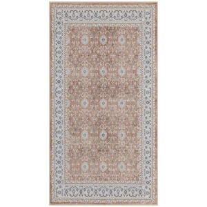 Dywan vintage INKA Ornament z Efektem Postarzenia Terakota 80 cm x 150 cm