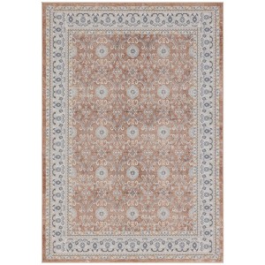 Dywan vintage INKA Ornament z Efektem Postarzenia Terakota 120 cm x 170 cm