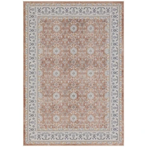 Dywan vintage INKA Ornament z Efektem Postarzenia Terakota 140 cm x 200 cm