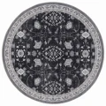 Dywan-vintage-INKA1146-Floral--z-Efektem-Postarzenia-Czarny-koło-rzut-na-białym-tle.jpg