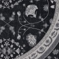 Dywan-vintage-INKA1146-Floral--z-Efektem-Postarzenia-Czarny-koło-wzór-zbliżenie2.jpg