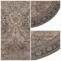 Dywan-vintage-INKA1147-Oriental-Brown-z-Efektem-Postarzenia-Brązowy-koło-kolaż.jpg