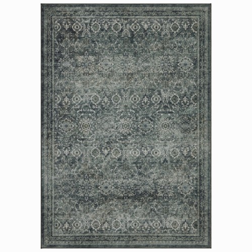 Dywan-vintage-INKA1148Green-Oriental-z-Efektem-Postarzenia-Zielony-rzut-na-białym-tle.jpg