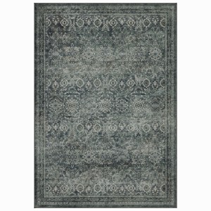 Dywan vintage INKA Oriental z Efektem Postarzenia Zielony 120 cm x 170 cm