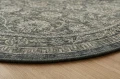 Dywan-vintage-INKA1148Green-Oriental-z-Efektem-Postarzenia-Zielony-koło-długość-włosa-runo-3-mm-zbliżenie.jpg