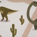 dywan-dziecięcy-coco-1131-kremowy-dinozaury-rzut-z-góry-zbliżenie-wzoru