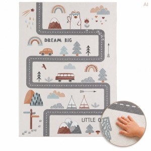 Dywan dziecięcy Coco Miasteczko kremowe 200 cm x 290 cm