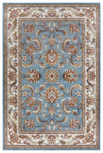 Dywan Luxor Perski Florystyczny miętowo - kremowy 57 cm x 90 cm