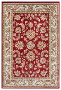 Dywan Luxor Perski Florystyczny czerwono - kremowy 80 cm x 120 cm