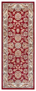 Dywan Luxor Perski Florystyczny czerwono - kremowy 80 cm x 240 cm