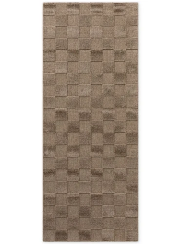 Dywan wełniany Villeroy & Boch 1766  Scala karmelowy  80cm x 200cm - Nowoczesne fasony do salonu i pokoju