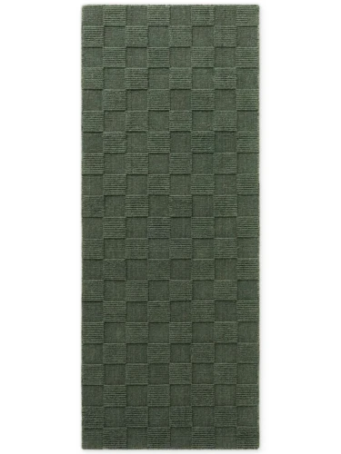 Dywan wełniany Villeroy & Boch 1766 Wool Scala zielony 80cm x 200cm - Nowoczesne fasony do salonu i pokoju