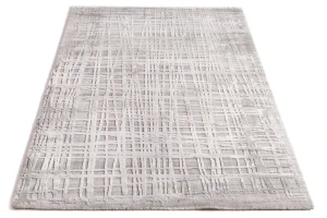 Dywan Akrylowy Clamente Vintage Płótno Szary 120 cm x 180 cm