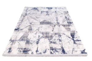 Dywan akrylowy Experience Marmur szaro-niebieski  80 cm x 150 cm