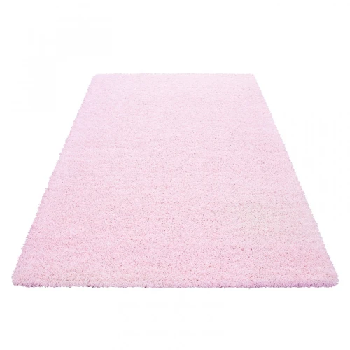Dywan Shaggy  Różowy 60 cm x 110 cm - Nowoczesne fasony do salonu i pokoju