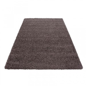 Dywan shaggy Jasny Brąz 200 cm x 290 cm