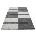 Dywan Shaggy Gala szaro-kremowy 80 cm x 150 cm