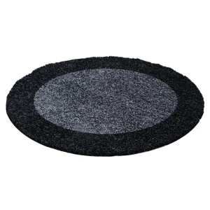 Dywan Shaggy Life antracyt 120 cm x 120 cm koło